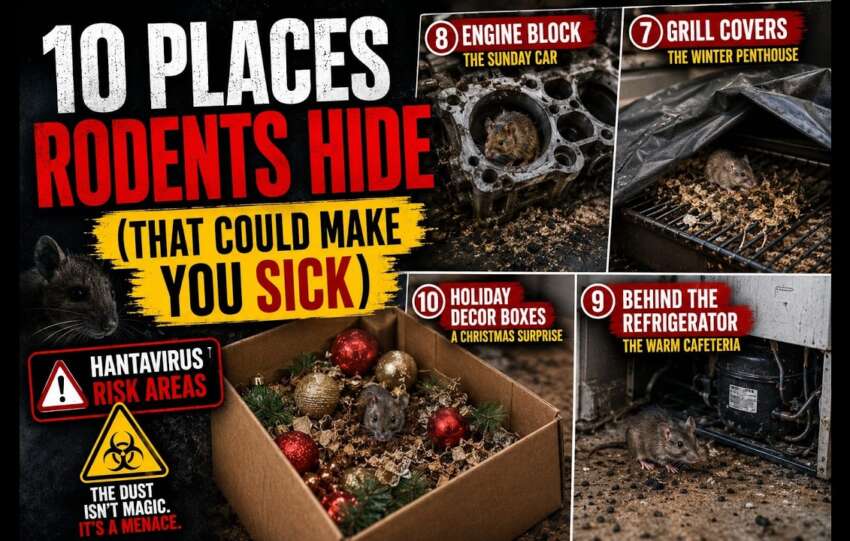 Could Rodents Be Hiding In These 10 Places Around Your Home