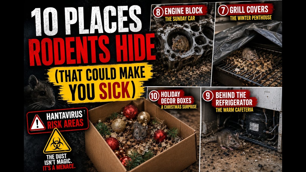 Could Rodents Be Hiding In These 10 Places Around Your Home