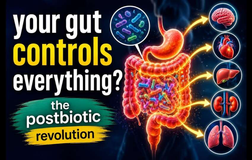 Your Gut Controls Everything The Shocking Truth About Postbiotics